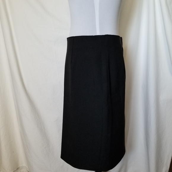 XOXO Black Business Skirt Darts Junior Size 11 - Picture 4 of 9